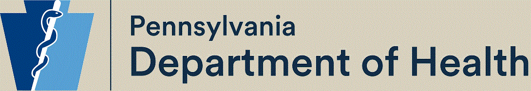 PA Department of Health...In Pursuit of Good Health